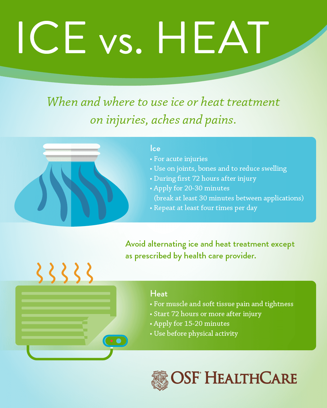 hot and cold alternating therapy