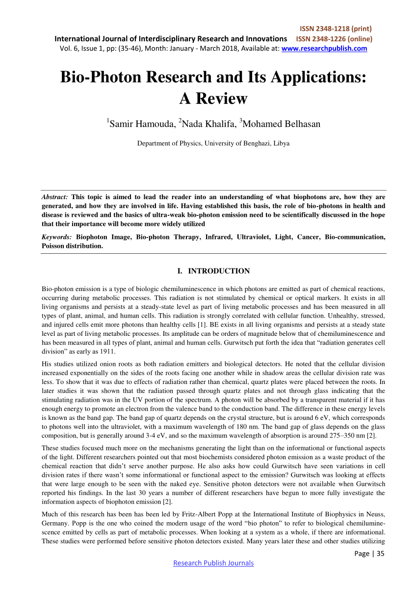 Biophoton Therapy Evidence 4 biophoton therapy evidence