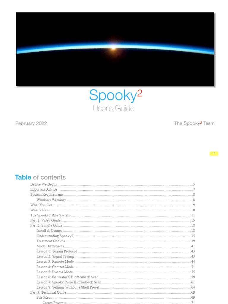 What is a spooky2 Biofeedback Scan? 3 spooky2 biofeedback scan