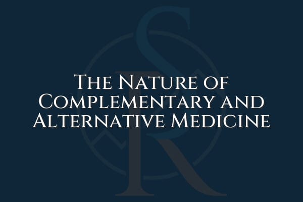 complementary and alternative medicine therapies might include