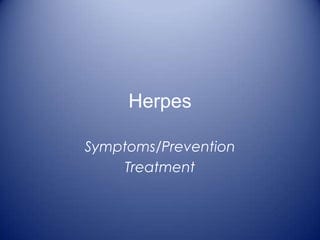 distant healing for herpes