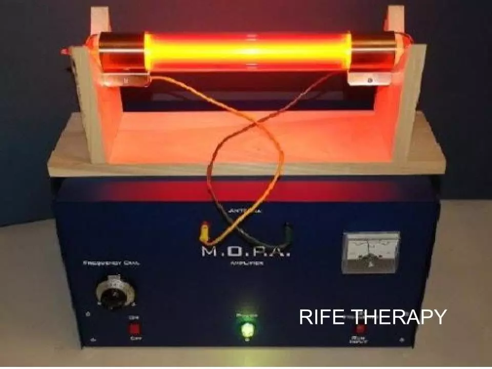 what is rife frequency therapy