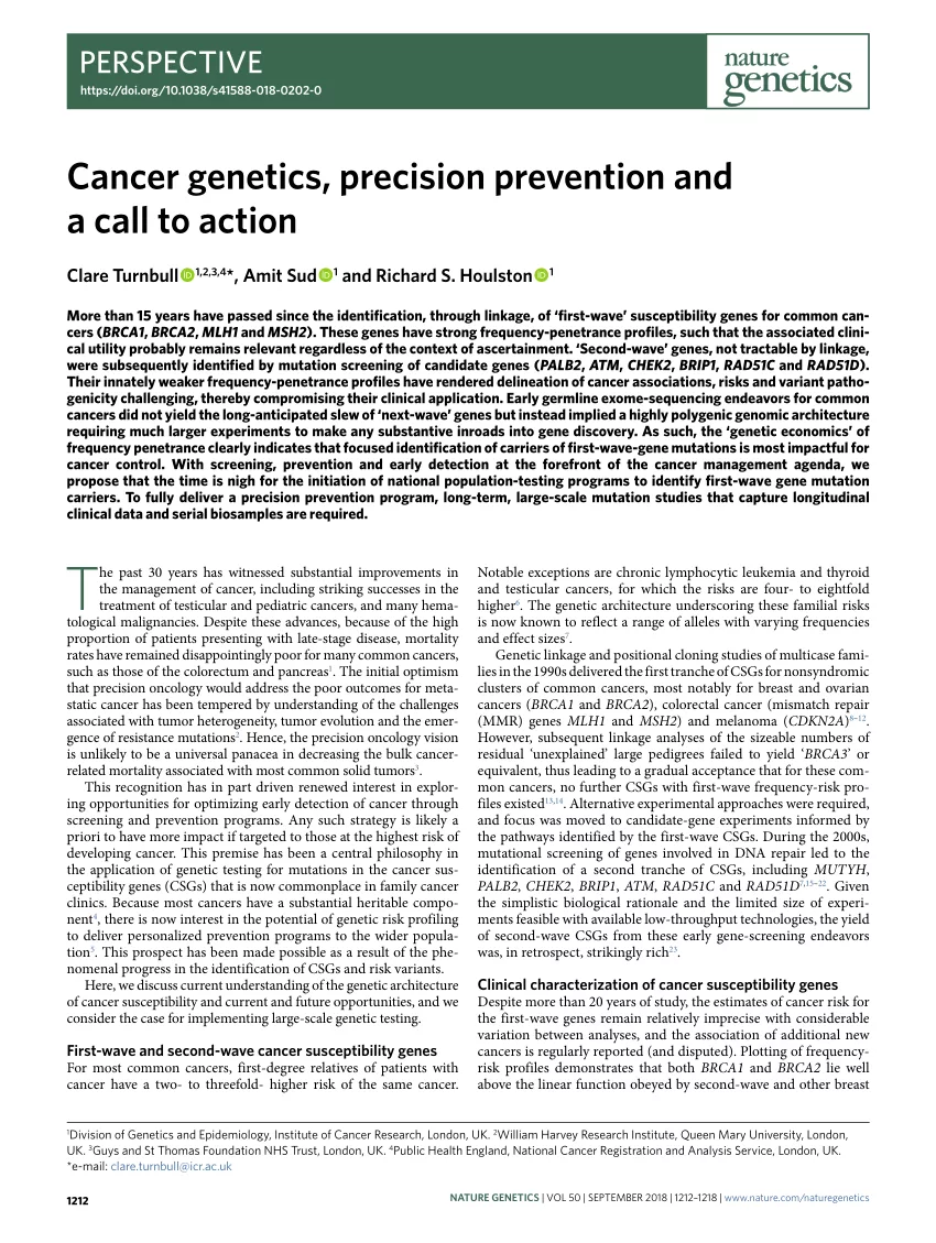 wave genetics research