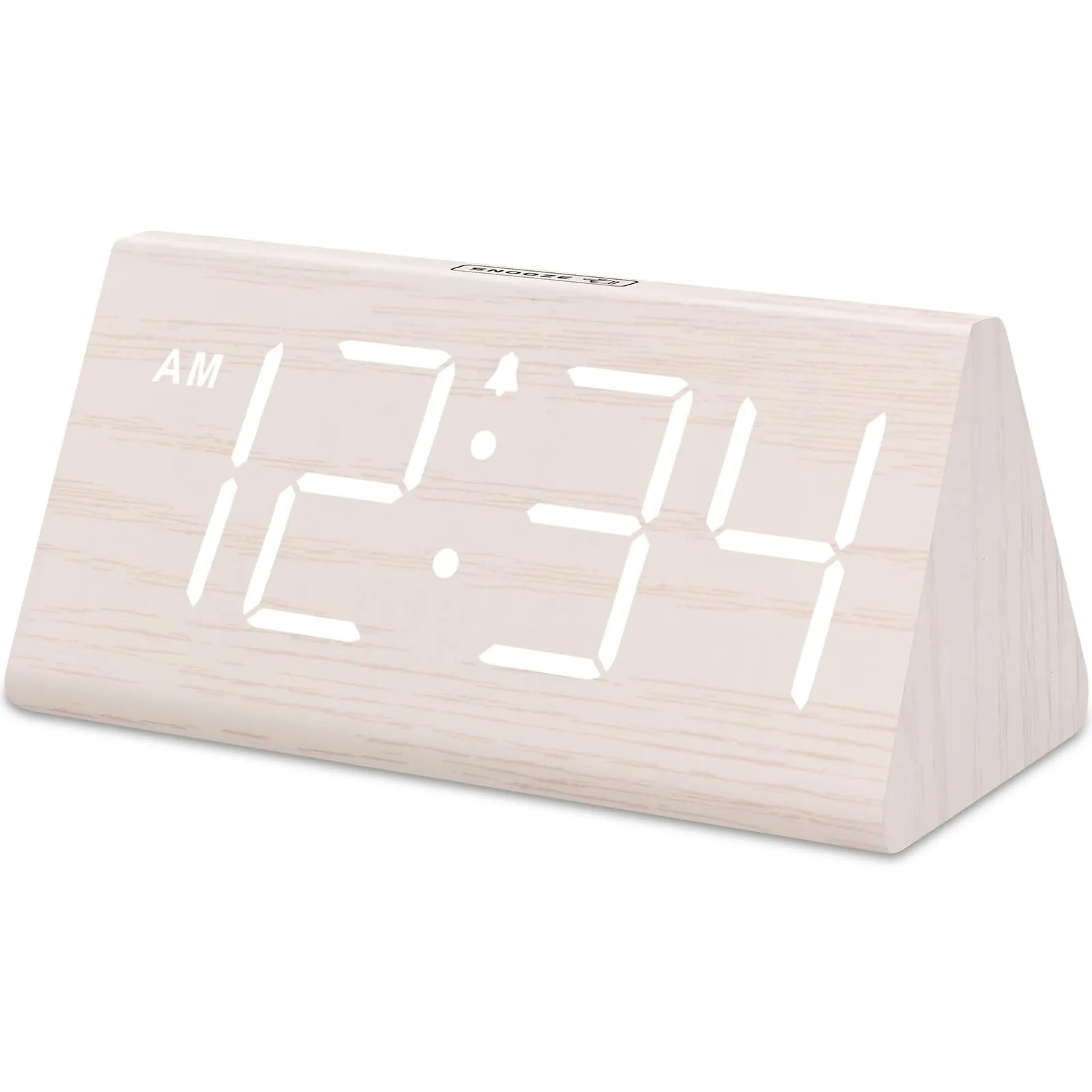 DreamSky Wooden Digital Alarm Clock