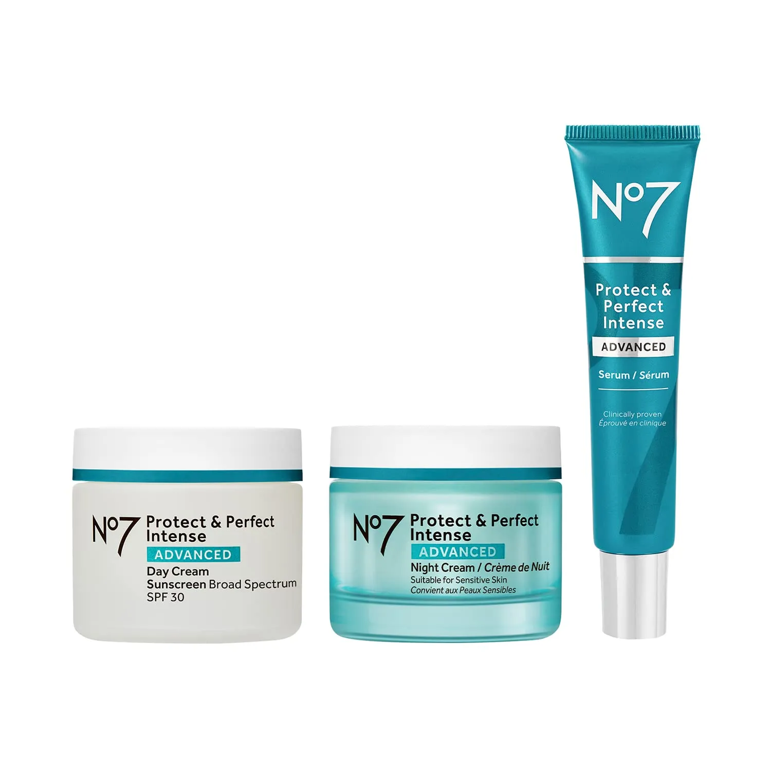No7 Protect & Perfect Anti Aging Skincare Set