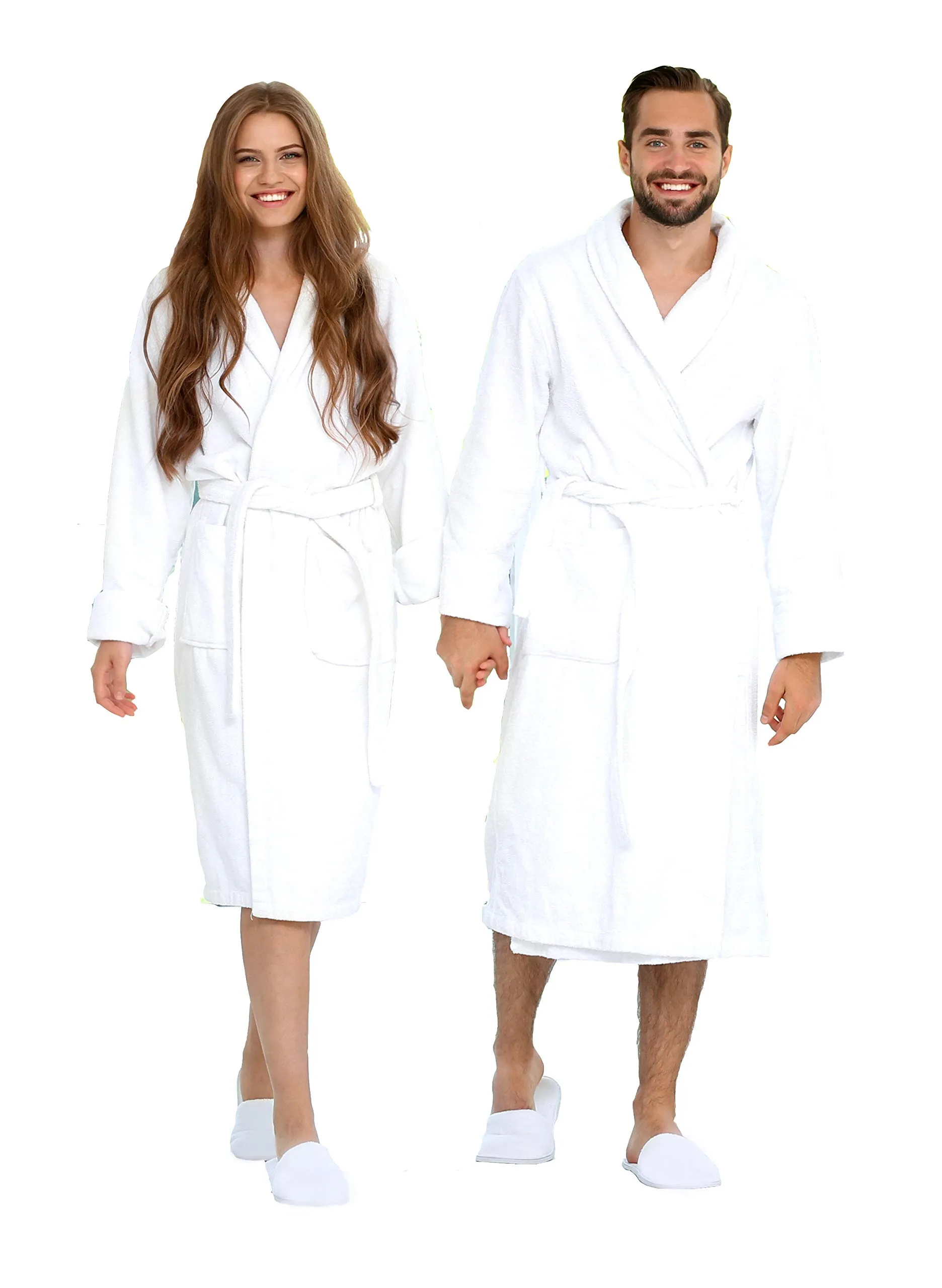 Summer 2025: The Ultimate Guide to Bath Towels and Accessories 30 BIOLINEN Premium 100% Cotton Terry Shawl Bath Robe