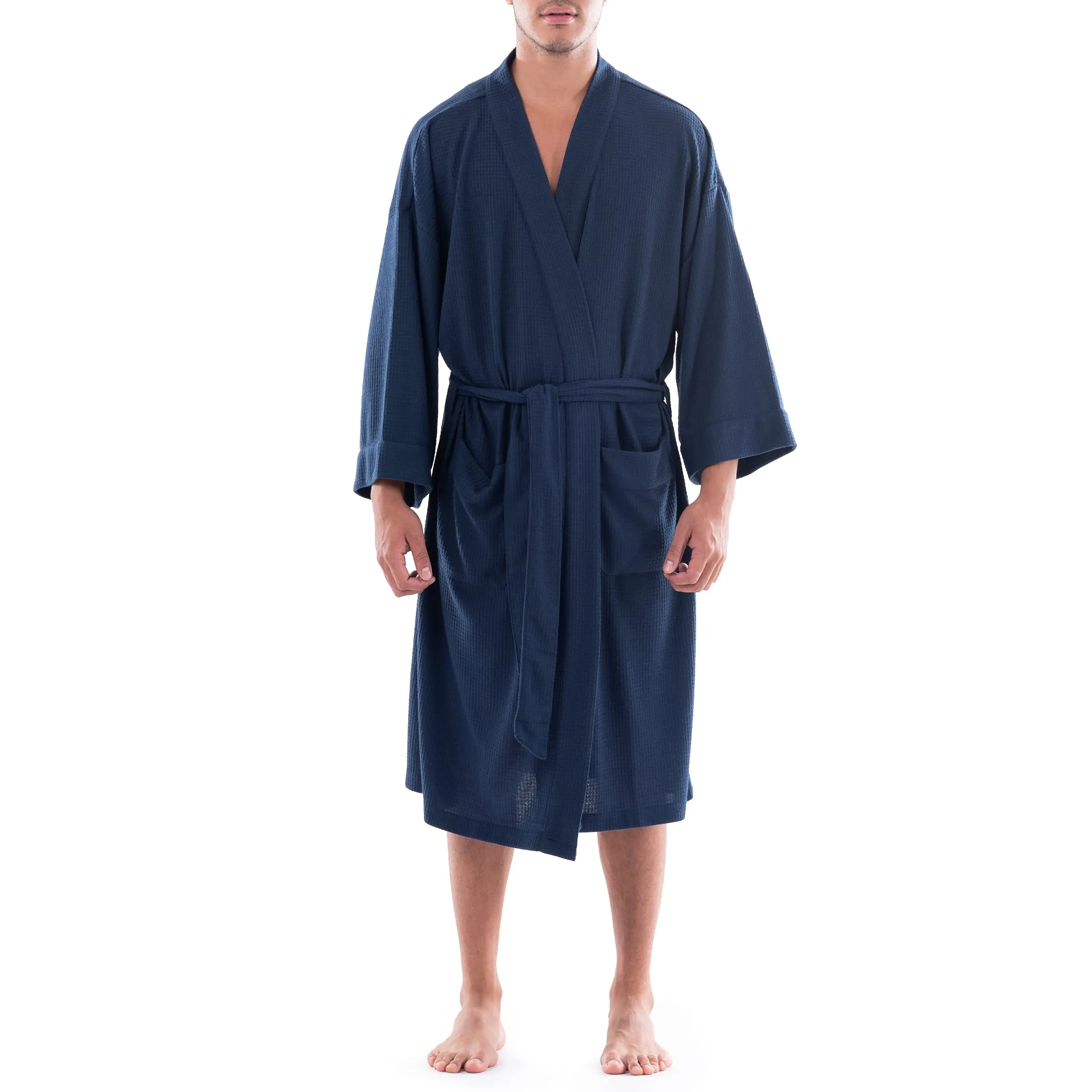 Summer 2025: The Ultimate Guide to Bath Towels and Accessories 35 Fruit of the Loom Men's Waffle Kimono Robe