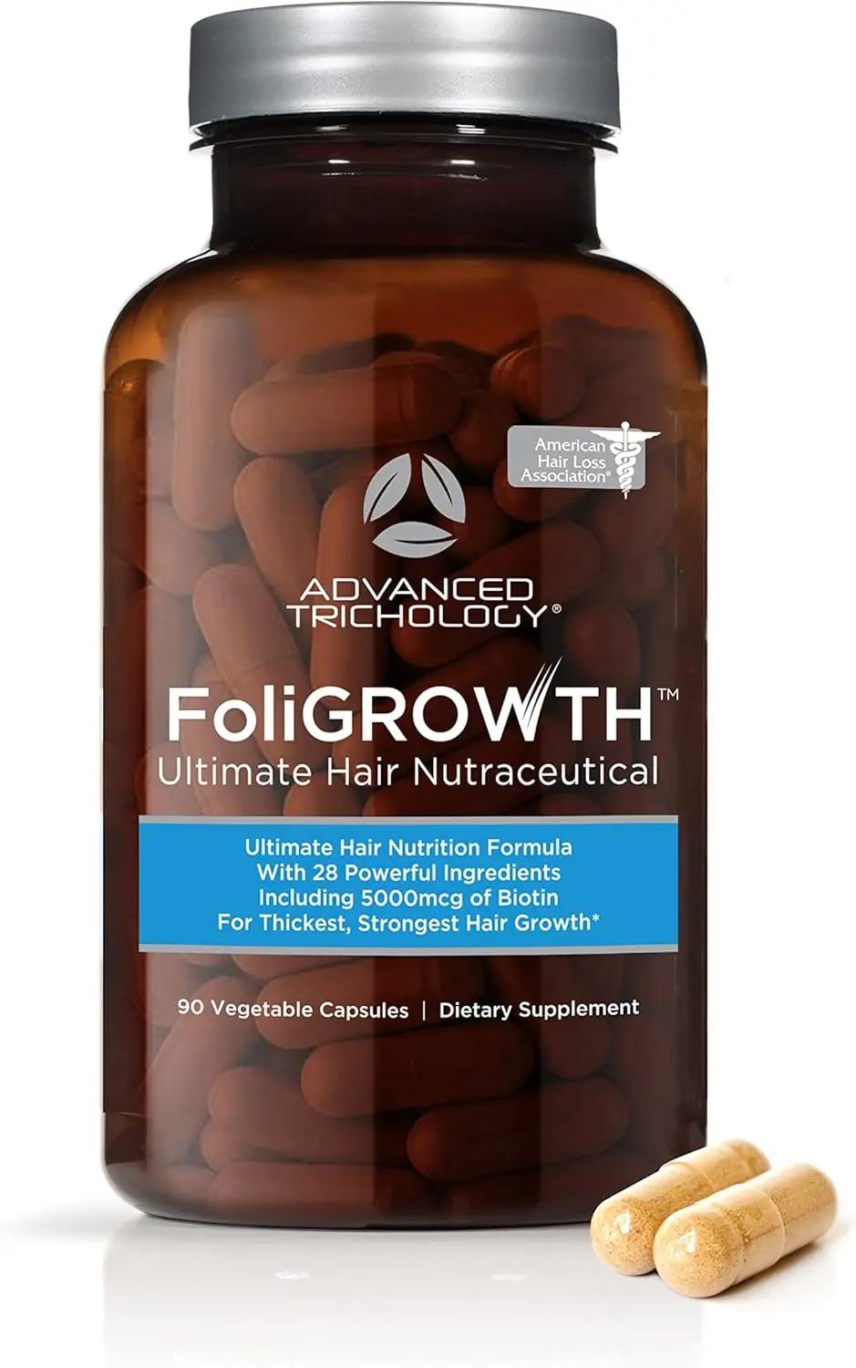 Advanced Trichology FoliGROWTH™ Hair Growth Supplement