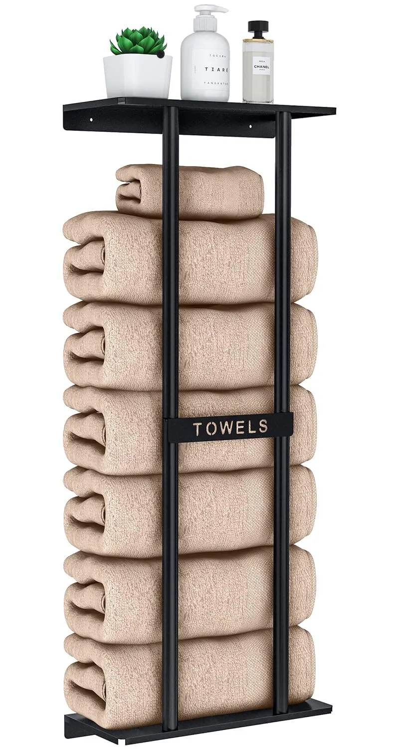 Summer 2025: The Ultimate Guide to Bath Towels and Accessories 22 Bathroom Towel Storage Rack