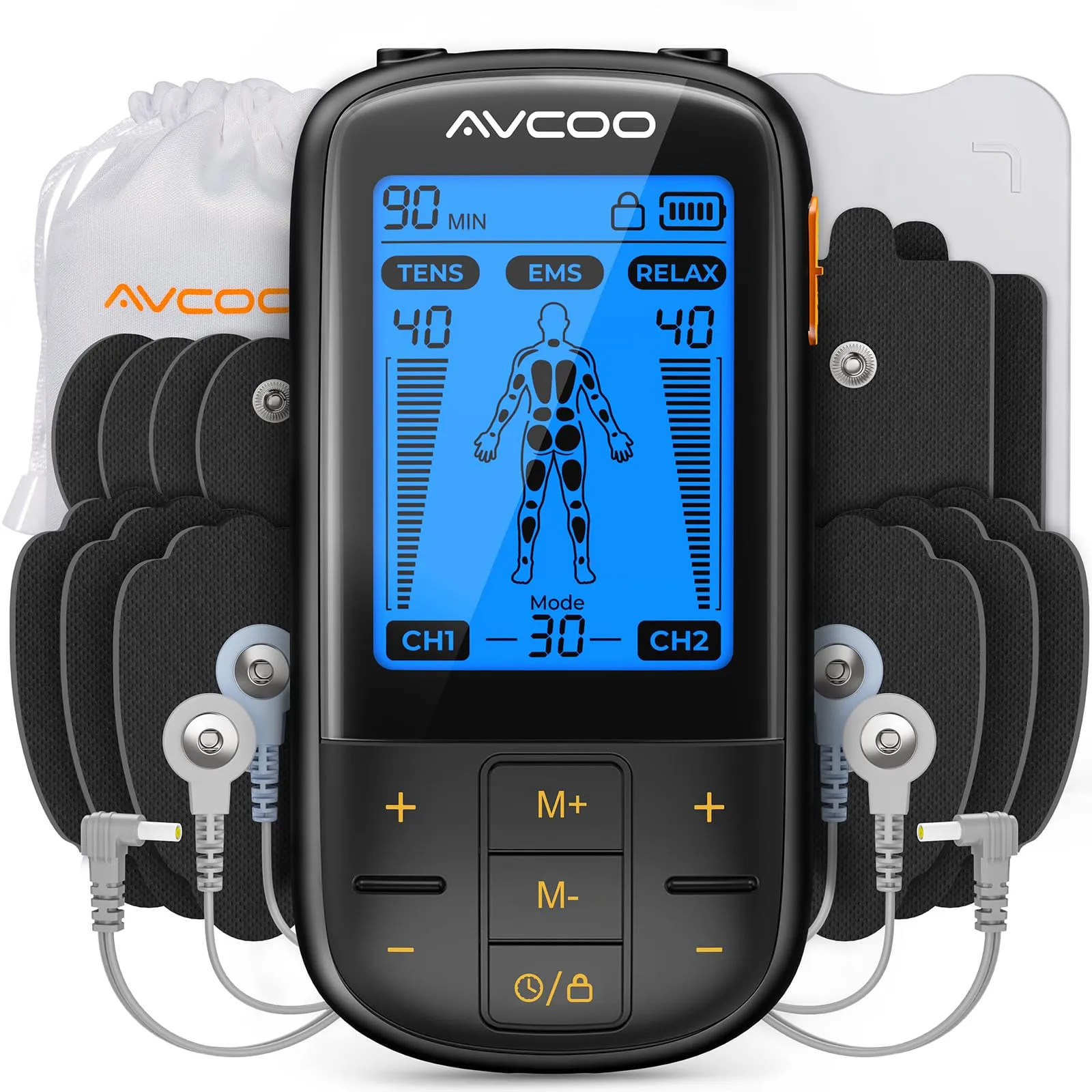Explore the Latest in Alternative Medicine for a Balanced Life 9 3-in-1 TENS Unit Muscle Stimulator
