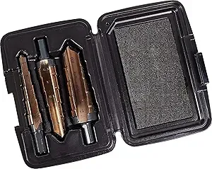 KnKut 3 Piece Hole Expansion Step Reamer Set