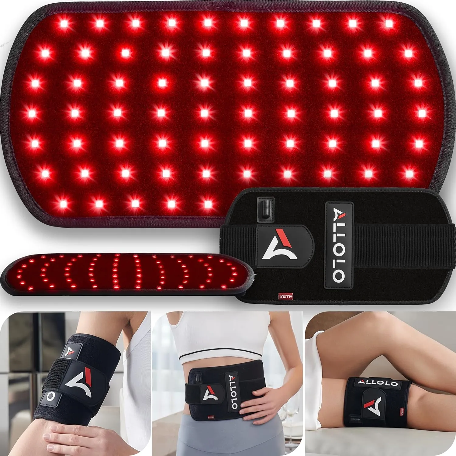 Explore the Latest in Alternative Medicine for a Balanced Life 4 ALLOLO Red Light Therapy Belt