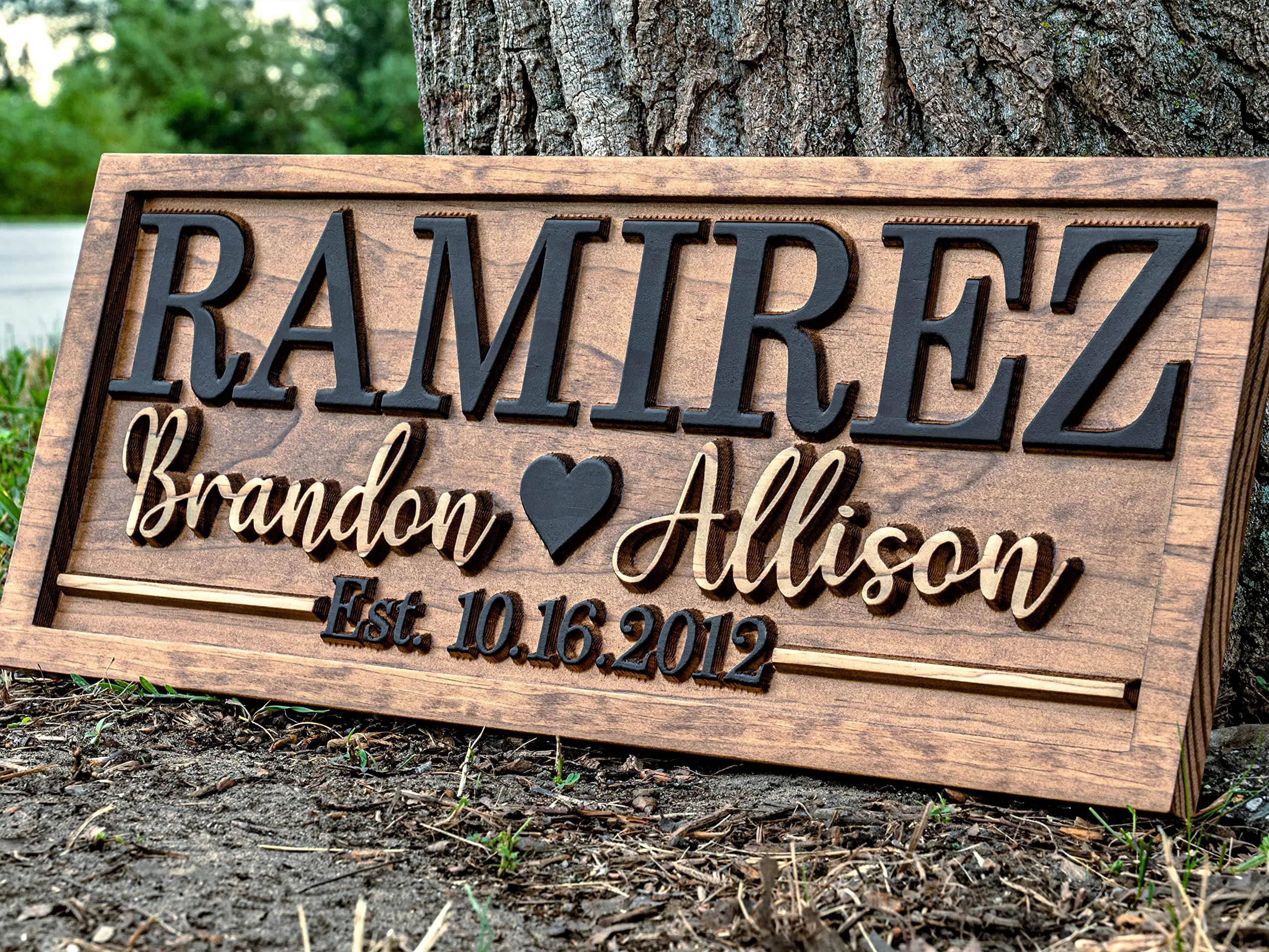 Personalized Wedding Gift Sign